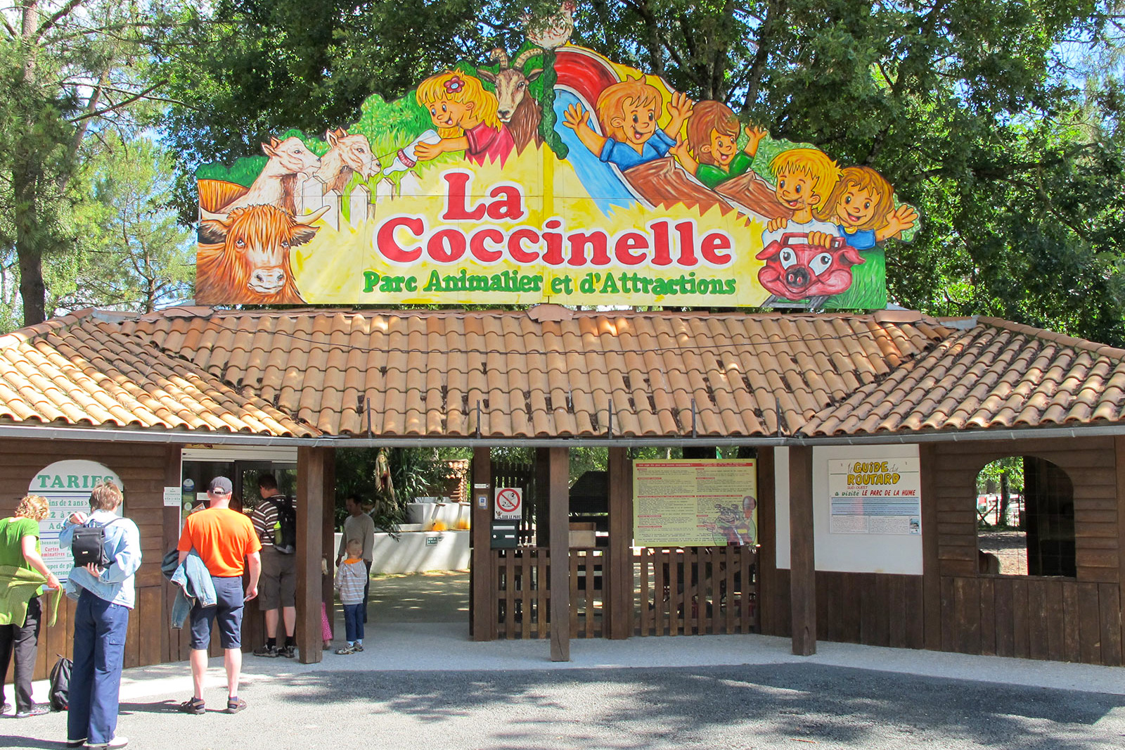 Coccinelle amusement park for children Francecomfort Holiday parks